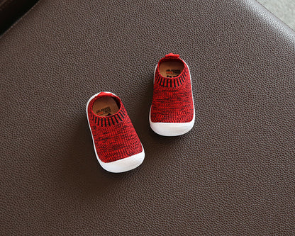 Breathable Soft Sole Baby Knitted Walking Shoes