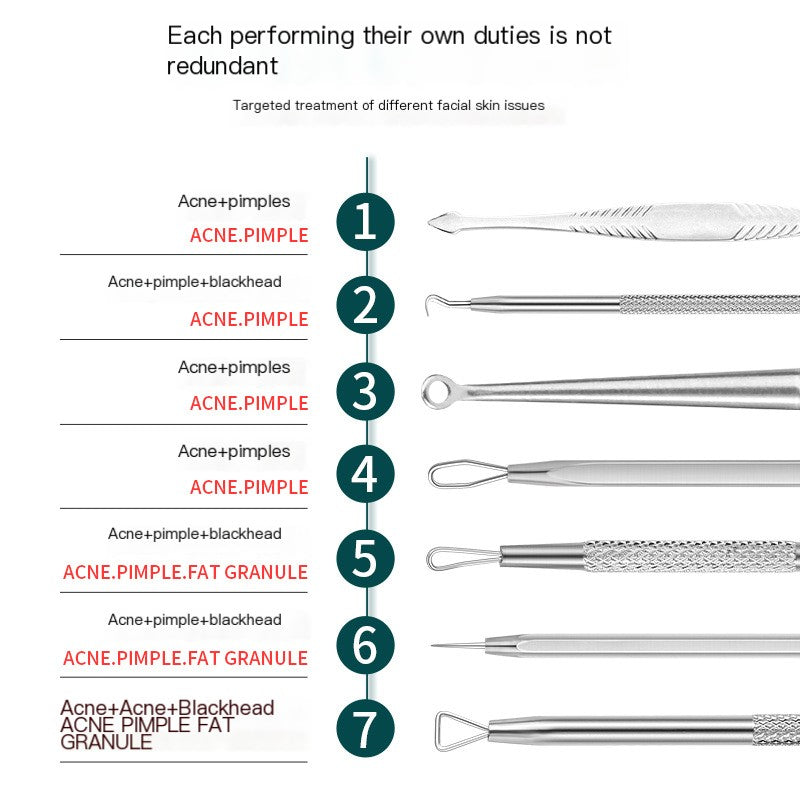 Pimple Extraction Tool Set for Beauty Salons