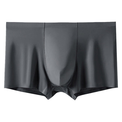 Comfortable and Breathable Men's Elastic Boxer Shorts