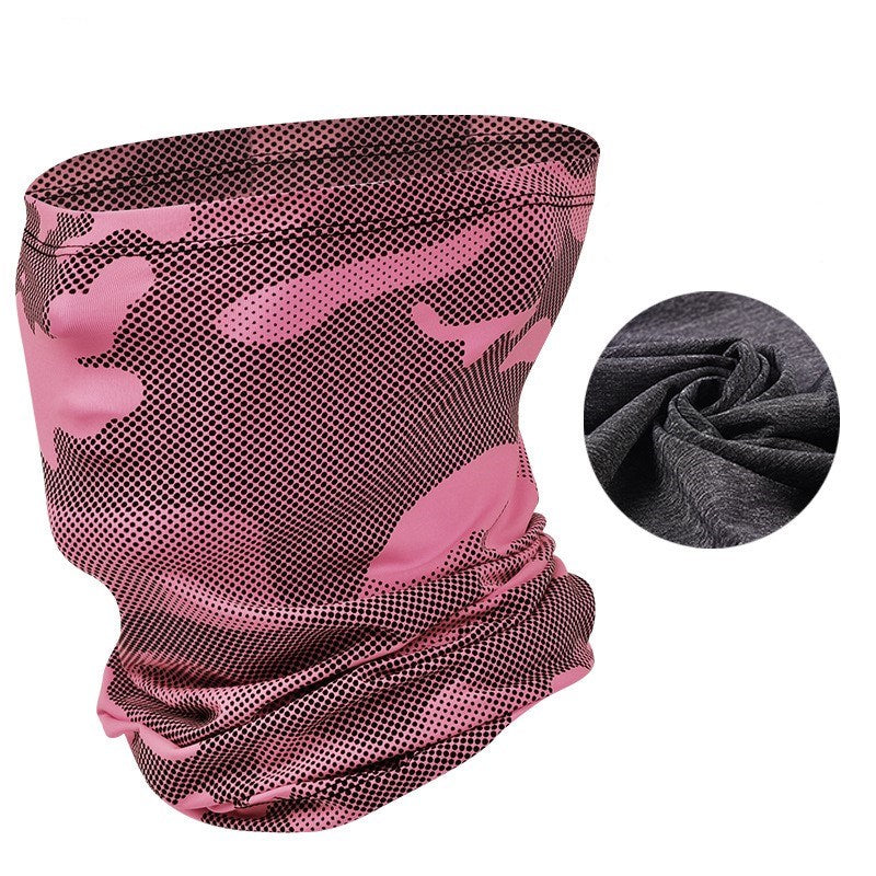 Versatile Ice Silk Sports Headband for Outdoor Activities