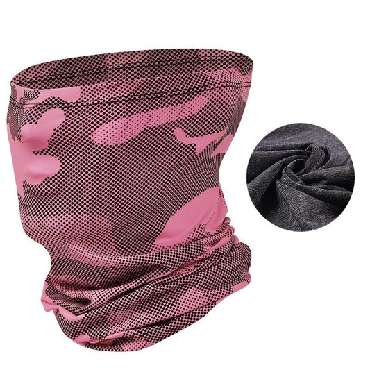 Versatile Ice Silk Sports Headband for Outdoor Activities