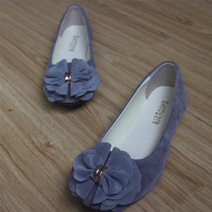 Fashionable Women's Pointed Toe Comfort Flats (Multi-color)