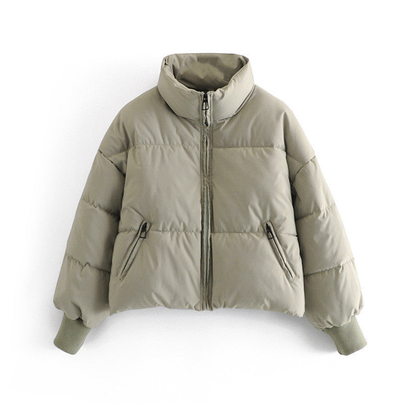 Casual Loose Women's Cotton Jacket for Fall/Winter