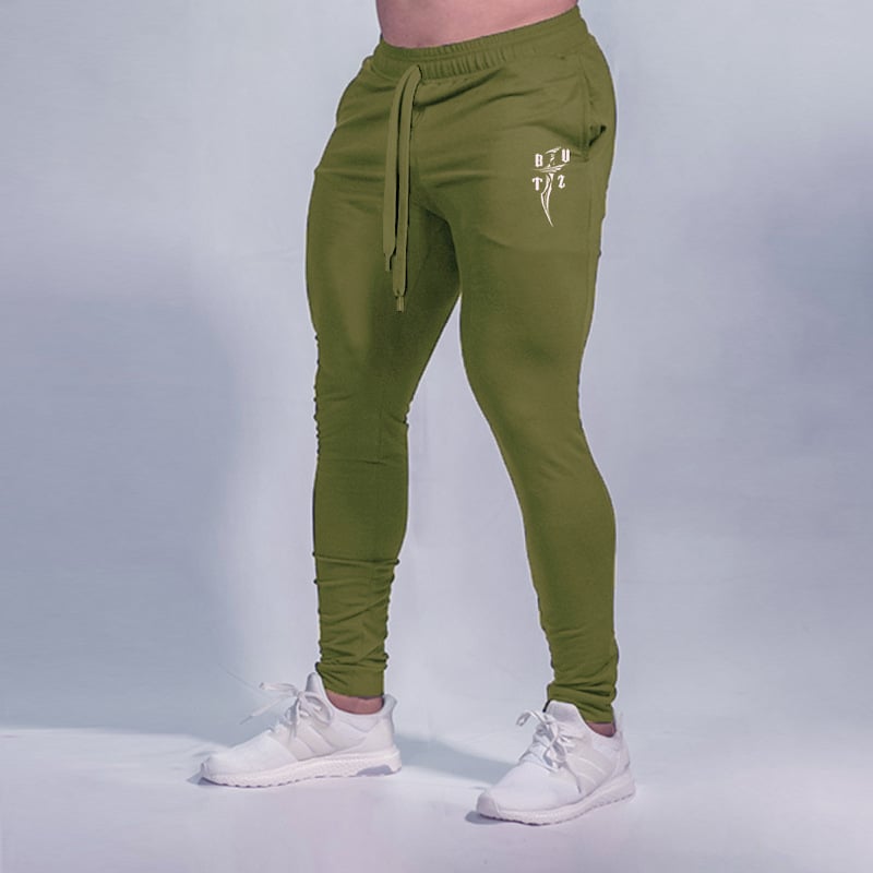 Men's Slim Fit Casual Running Sports Pants