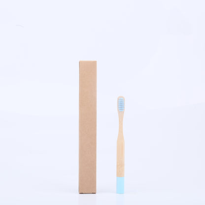 Children's Soft Bristle Toothbrush with Colorful Handle