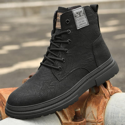 Men's Casual Business Shoes in Genuine Leather