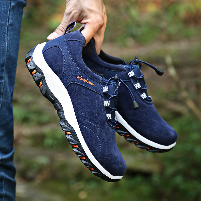 Men's Waterproof Outdoor Hiking Shoes - Non-Slip Design