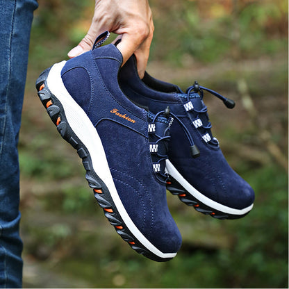 Men's Waterproof Outdoor Hiking Shoes - Non-Slip Design
