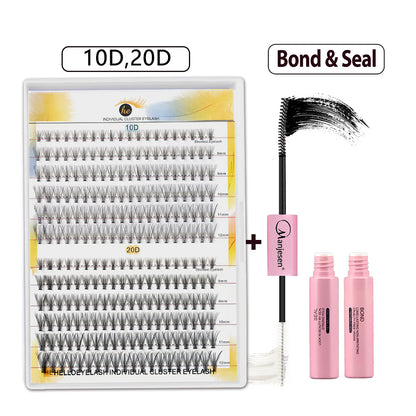 DIY Segment False Eyelash Set for Natural Look