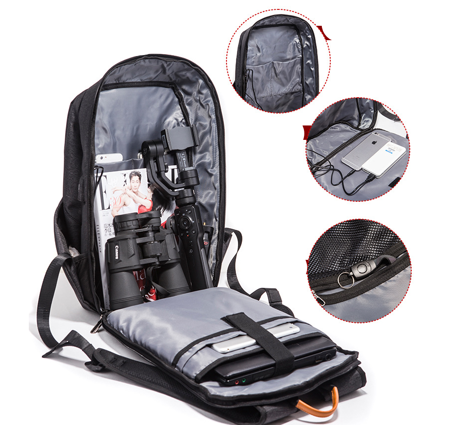 Waterproof Casual Laptop Backpack for Students and Travel