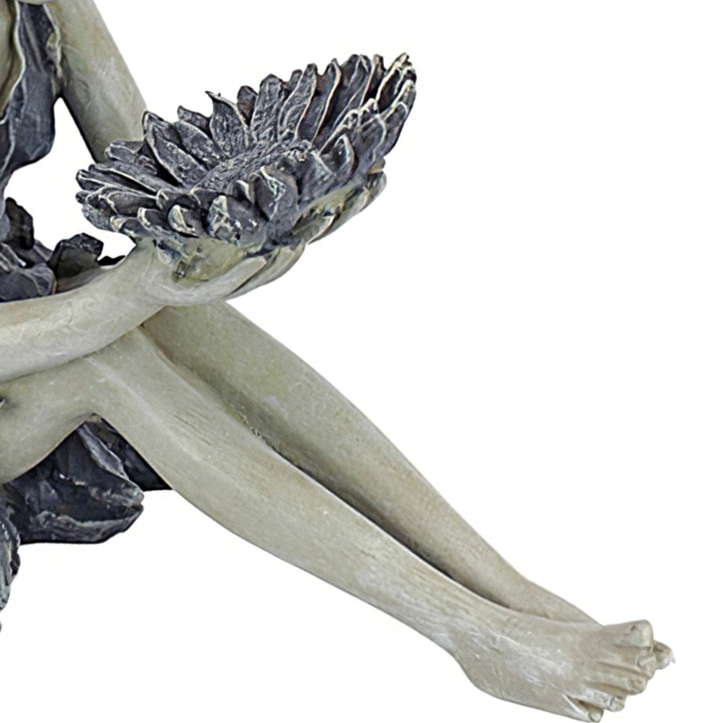 Sitting Fairy Statue - Resin Garden Landscape Ornament