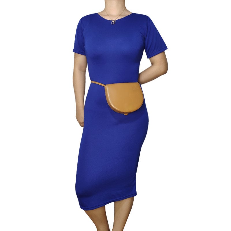 Multicolor Autumn Winter Dress in Various Sizes