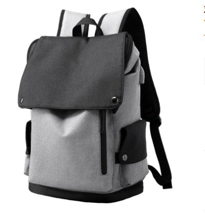 Retro Casual Backpack for Students and Men