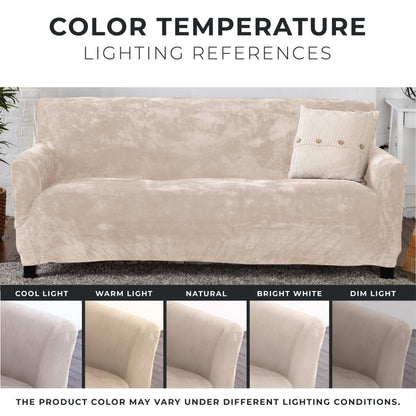 Velvet Stretch Slipcover - Gale Collection