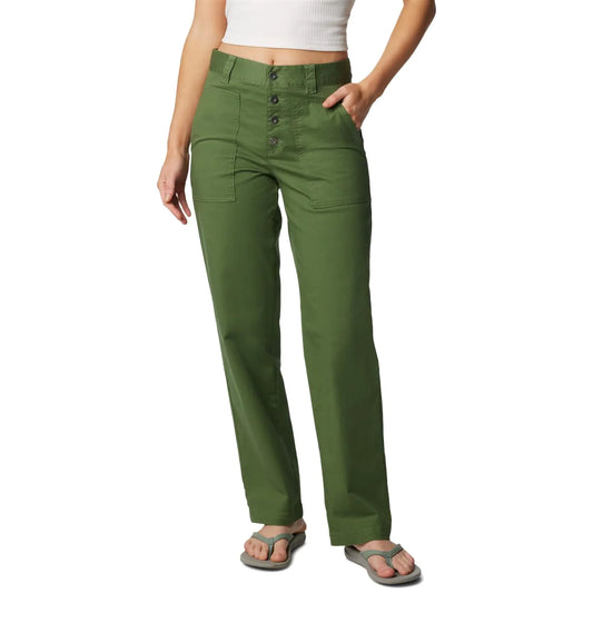 Columbia Womens Holly Hideaway Cotton Pant Canteen 6