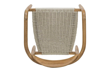 Venetian Stackable Teak Patio Dining Chair (Set Of 2)